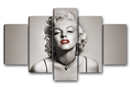 MARILYN MONROE 2 LABBRA ROSSE